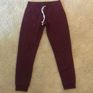 Maroon Sweat Joggers